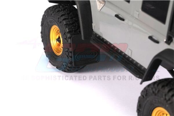 fce65bfa03b080d3a47365bea430f5ec GPM Rubber Mudguards for TRX-4m Defender, Black - Image 2