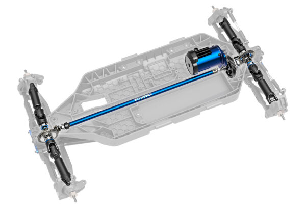 Traxxas Ford F-150 Raptor R 4x4 VXL, Punane (ilma aku ja laadijata) - Image 12