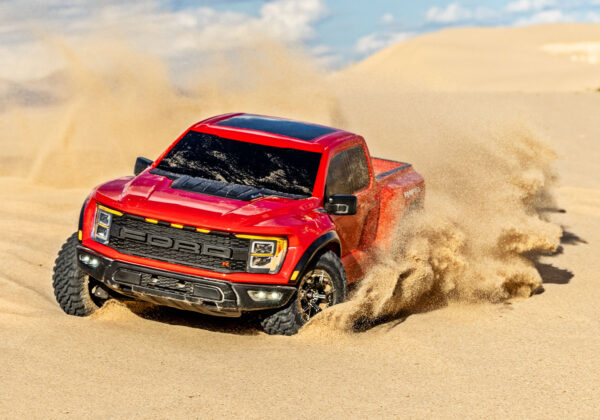 Traxxas Ford F-150 Raptor R 4x4 VXL, Punane (ilma aku ja laadijata) - Image 5