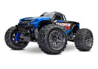 Traxxas Stampede 4x4 Brushless (BL-2s), Sinine (ilma aku ja laadijata)