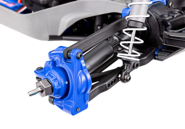 67164-4-2S-Rustler4x4-DETAIL-Steering-Hub-RGB Traxxas Rustler 4x4 Brushless (BL-2s), Sinine (ilma aku ja laadijata) - Image 19