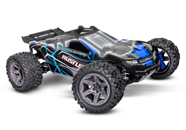 67164-4-2S-Rustler4x4-Render-Clipless-3437 Traxxas Rustler 4x4 Brushless (BL-2s), Sinine (ilma aku ja laadijata) - Image 13