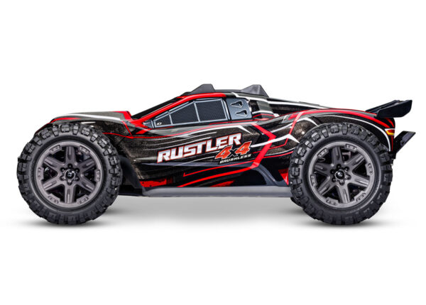 Traxxas Rustler 4x4 Brushless (BL-2s), Punane (ilma aku ja laadijata) - Image 3