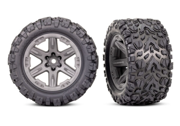 67164-4-2S-Rustler4x4-Wheels-and-Tires-RGB Traxxas Rustler 4x4 Brushless (BL-2s), Sinine (ilma aku ja laadijata) - Image 20