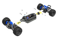 Traxxas Rustler 4x4 Brushless (BL-2s), Sinine (ilma aku ja laadijata) - Image 15