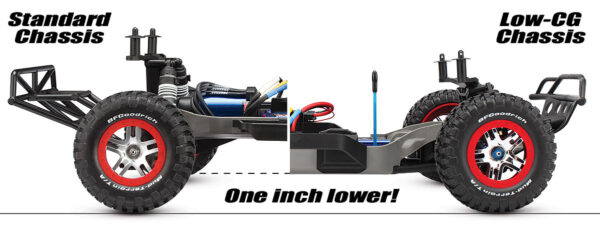 Chassis conversion kit, low CG (Slash 4x4) - Image 3