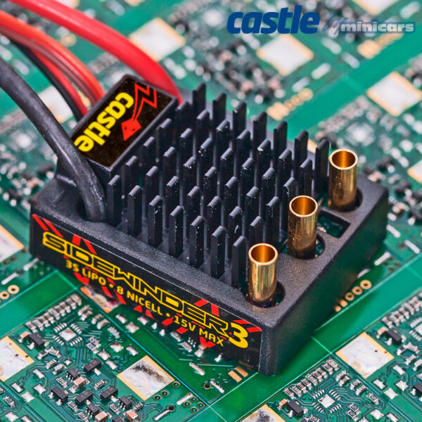 Castle Creations SIDEWINDER 3 ESC 12V 1/10 with 1406-5700KV Sensored Motor - Image 7
