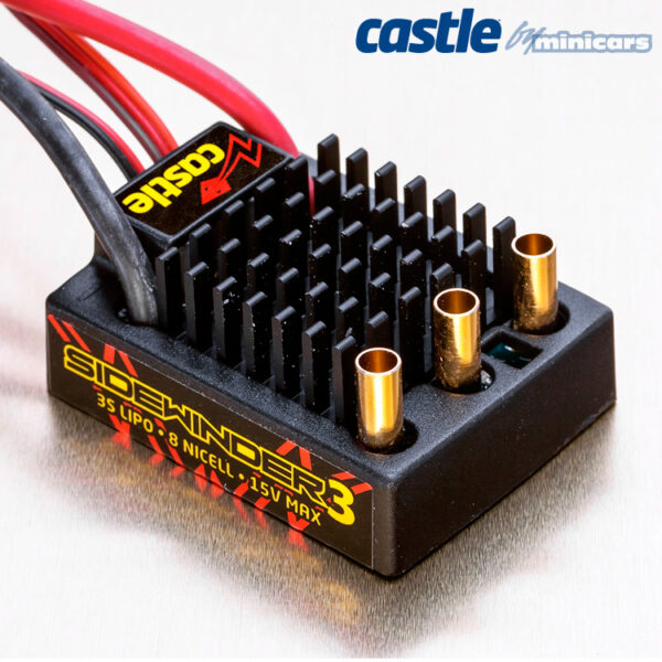 Castle Creations SIDEWINDER 3 ESC 12V 1/10 with 1406-5700KV Sensored Motor - Image 8