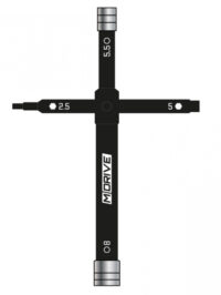 Multi Glowplug Tool - Nuts: 8/5.5mm & Hex: 2.5/5mm - Image 2