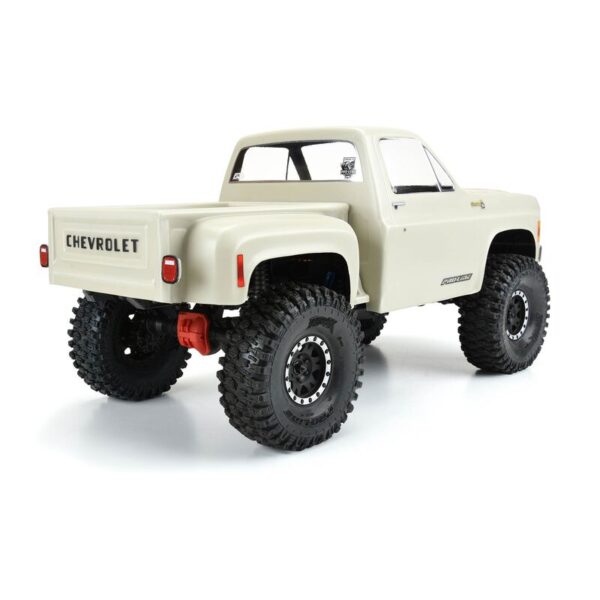 Pro-Line 1978 Chevy K-10 Clear Body (Cab & Bed) for 12.3" (313mm) Wheelbase Scale Crawlers - Image 5