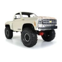 Pro-Line 1978 Chevy K-10 Clear Body (Cab & Bed) for 12.3" (313mm) Wheelbase Scale Crawlers - Image 4