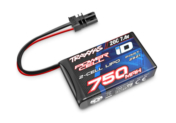 2821-750mAh-Battery-Render Traxxas TRX-4m Ford F-150 High Trail, Pruun, RTR - Image 20