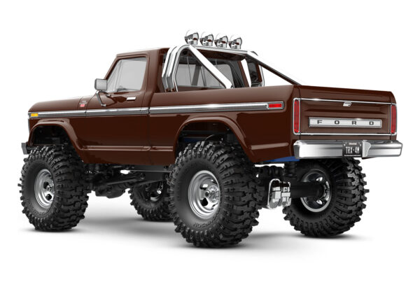 97044-1-TRX-4M-F150-3qtr-Rear-BROWN Traxxas TRX-4m Ford F-150 High Trail, Pruun, RTR - Image 4