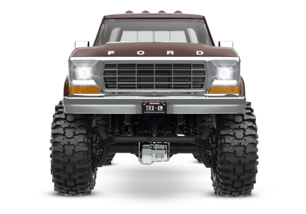 97044-1-TRX-4M-F150-Frontview-BROWN Traxxas TRX-4m Ford F-150 High Trail, Pruun, RTR - Image 3