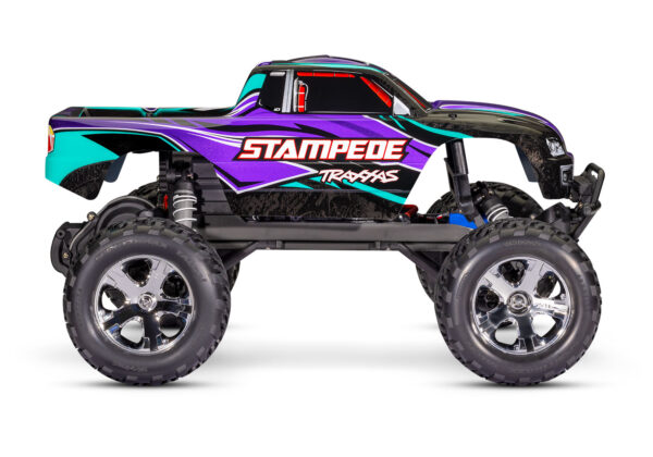 Traxxas Stampede 2WD RTR Lilla LED (aku ja 12V laadija kaasas) - Image 3