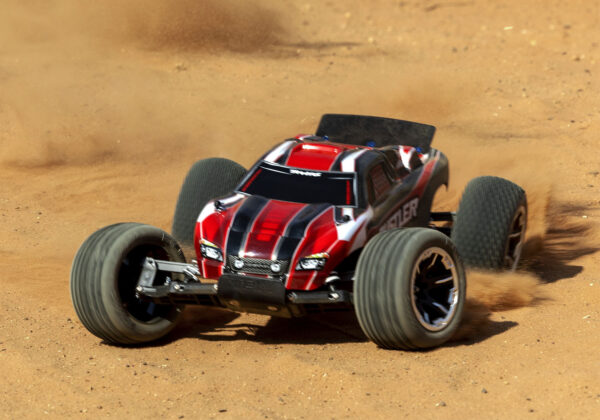 Traxxas Rustler 2WD RTR Punane (aku ja USB-C laadijaga) - Image 4