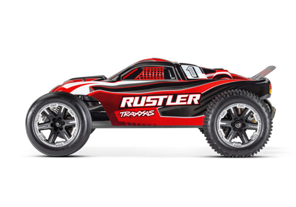 Traxxas Rustler 2WD RTR Punane (aku ja USB-C laadijaga) - Image 6