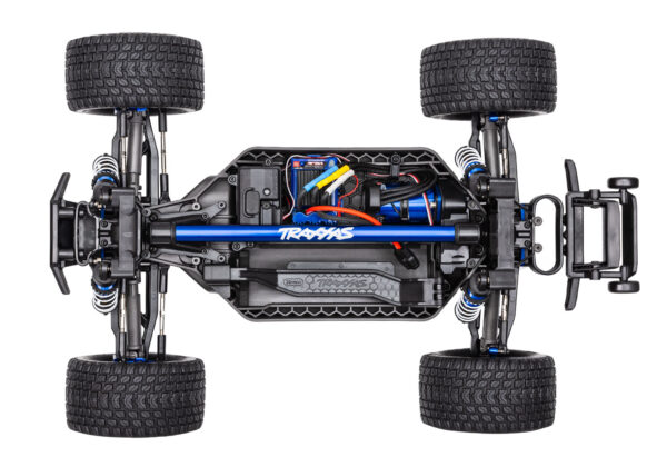 67097-4-Rustler-4X4-Ultimate-Overhead-Chassis Traxxas Rustler 4×4 VXL Ultimate, Sinine (ilma aku ja laadijata) - Image 10