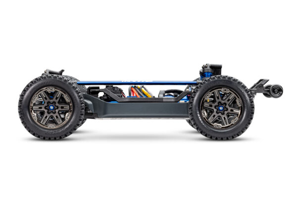67097-4-Rustler-4X4-Ultimate-Side-Chassis Traxxas Rustler 4×4 VXL Ultimate, Sinine (ilma aku ja laadijata) - Image 9