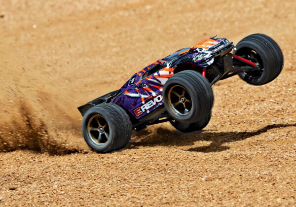 Traxxas 1/16 E-Revo VXL TSM Lilla (USB-C) - Image 4