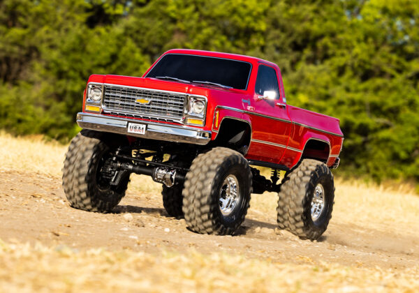 Traxxas TRX-4 Chevrolet K10 Cheyenne '79 High Trail Punane (ilma aku ja laadijata) - Image 4