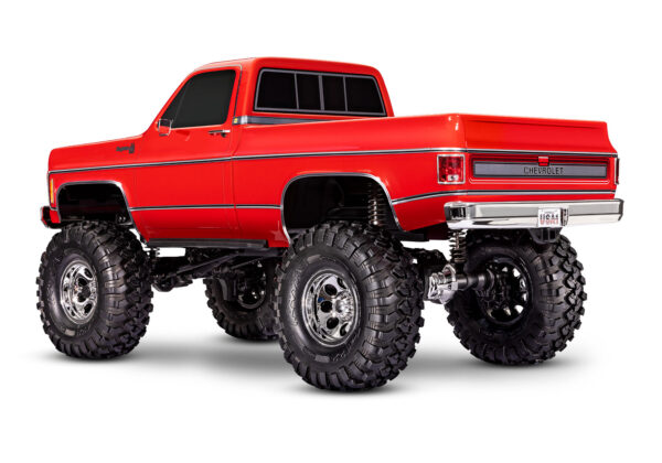 Traxxas TRX-4 Chevrolet K10 Cheyenne '79 High Trail Punane (ilma aku ja laadijata) - Image 12