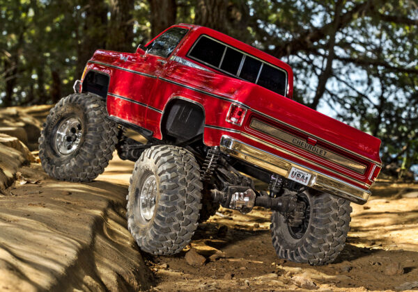 Traxxas TRX-4 Chevrolet K10 Cheyenne '79 High Trail Punane (ilma aku ja laadijata) - Image 6