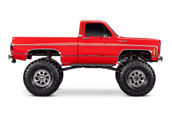 Traxxas TRX-4 Chevrolet K10 Cheyenne '79 High Trail Punane (ilma aku ja laadijata) - Image 11
