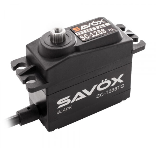 SAV-SC1258TGBE_1 Savöx digital servo SC-1258TG-BE 12.0kg/0.08s (Black Edition) - Image 1