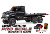 Traxxas TRX-6 Ultimate RC Hauler with Winch Black
