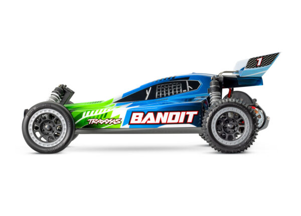 Traxxas Bandit 2WD RTR Roheline (aku ja USB-C laadijaga) - Image 3