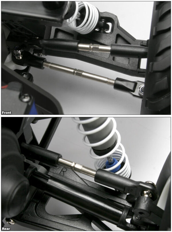 Traxxas Ford F-150 SVT Raptor 2WD RTR Fox (aku ja USB-C laadijaga) - Image 7