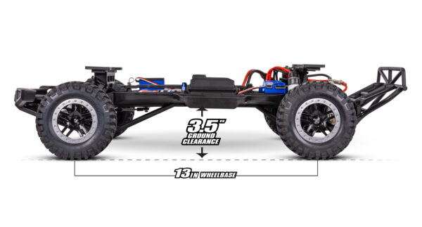 Traxxas Ford F-150 SVT Raptor 2WD RTR Fox (aku ja USB-C laadijaga) - Image 11