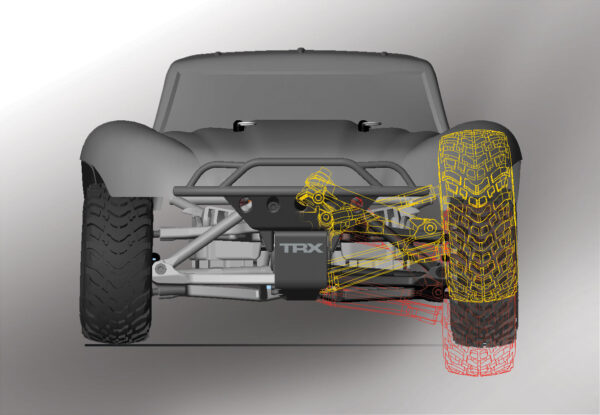 7008_susp_travel Traxxas 1/16 Slash RTR Must (USB-C) - Image 5