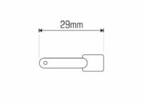 Nylon clevis 29 mm / M2 (10 pcs.) - Image 2