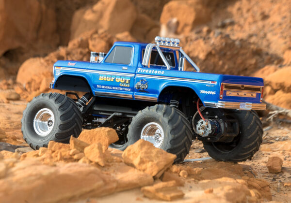 Traxxas Bigfoot No. 1 Classic RTR Sinine (koos aku ja USB-C laadijaga) - Image 5