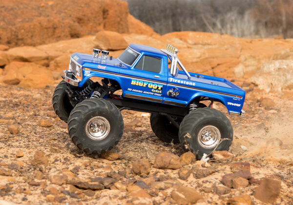 Traxxas Bigfoot No. 1 Classic RTR Sinine (koos aku ja USB-C laadijaga) - Image 6
