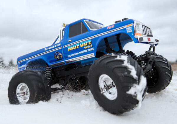 Traxxas Bigfoot No. 1 Classic RTR Sinine (koos aku ja USB-C laadijaga) - Image 7