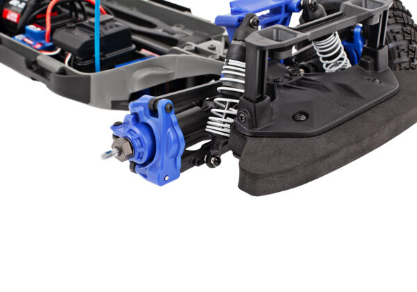 74154-4-2S-Rally-DETAIL-CasterSteeringBlock Traxxas Ford Fiesta ST Rally Brushless (BL-2s), Sinine (ilma aku ja laadijata) - Image 17