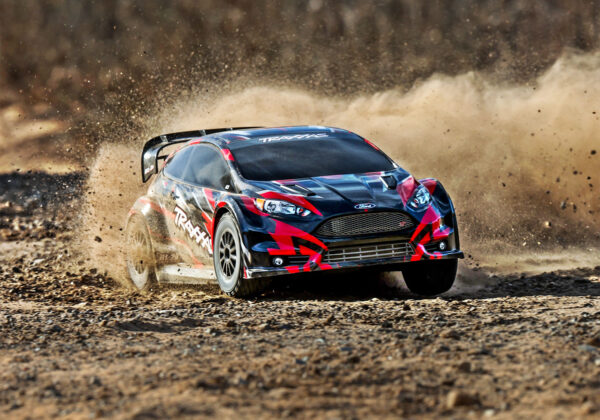 Traxxas Ford Fiesta ST Rally Brushless (BL-2s), Punane (ilma aku ja laadijata) - Image 5