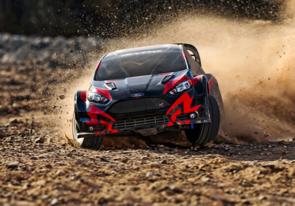 Traxxas Ford Fiesta ST Rally Brushless (BL-2s), Punane (ilma aku ja laadijata) - Image 4