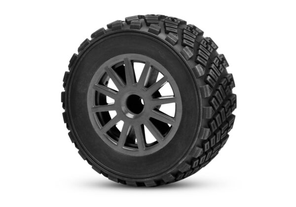 74154-4-Gray-wheel-tire Traxxas Ford Fiesta ST Rally Brushless (BL-2s), Sinine (ilma aku ja laadijata) - Image 20