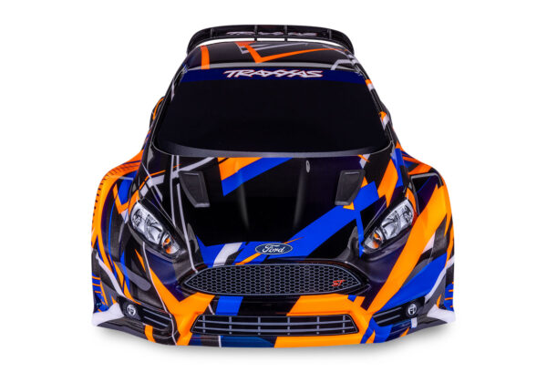 74276-4-Fiesta-Rally-Frontview-ORNG Traxxas Ford Fiesta ST Rally VXL Oranž (ilma laadija ja akuta) - Image 6