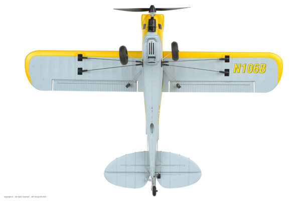 EZ-Wings Mini Cub Yellow RC Plane, RTF, 450mm - Image 8