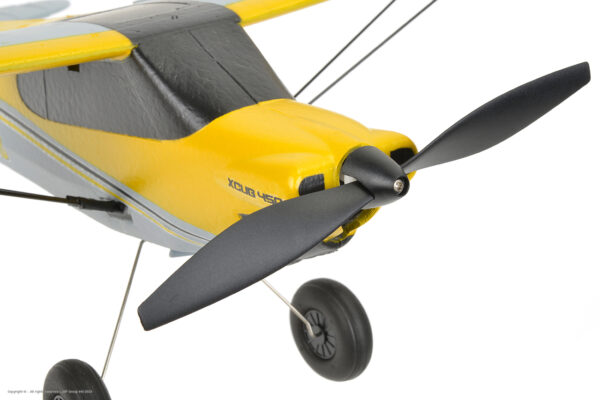 EZ-Wings Mini Cub Yellow RC Plane, RTF, 450mm - Image 11
