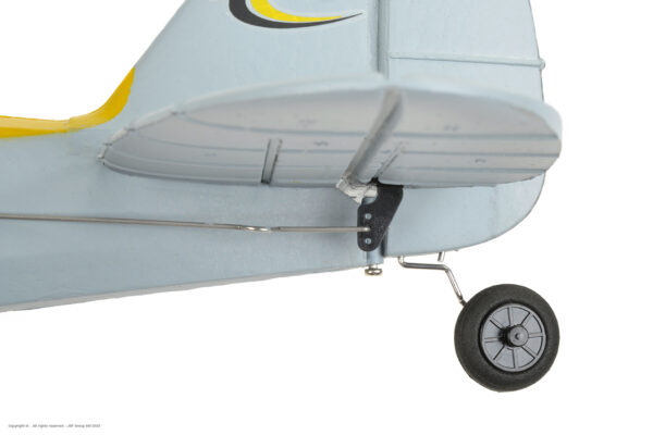 EZ-Wings Mini Cub Yellow RC Plane, RTF, 450mm - Image 13
