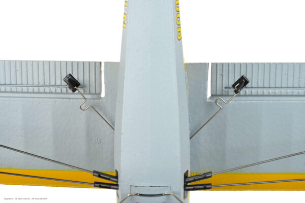 EZ-Wings Mini Cub Yellow RC Plane, RTF, 450mm - Image 16