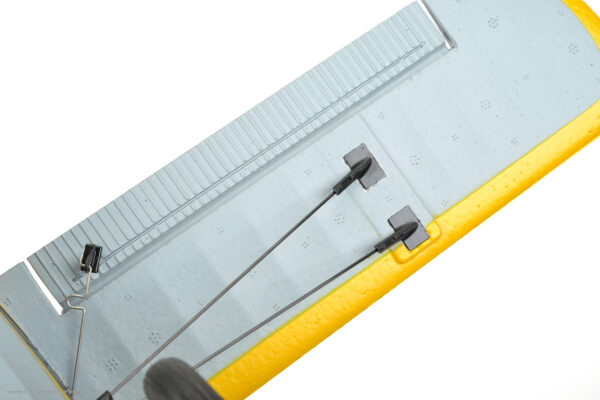 EZ-Wings Mini Cub Yellow RC Plane, RTF, 450mm - Image 17