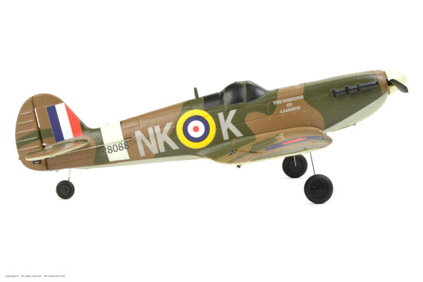 EZ-025_D04 EZ-Wings Mini Spitfire MK II Lambeth RC Plane, RTF, 450mm - Image 5