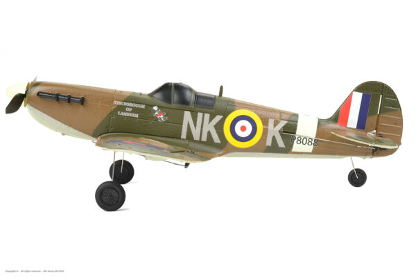 EZ-025_D05 EZ-Wings Mini Spitfire MK II Lambeth RC Plane, RTF, 450mm - Image 6